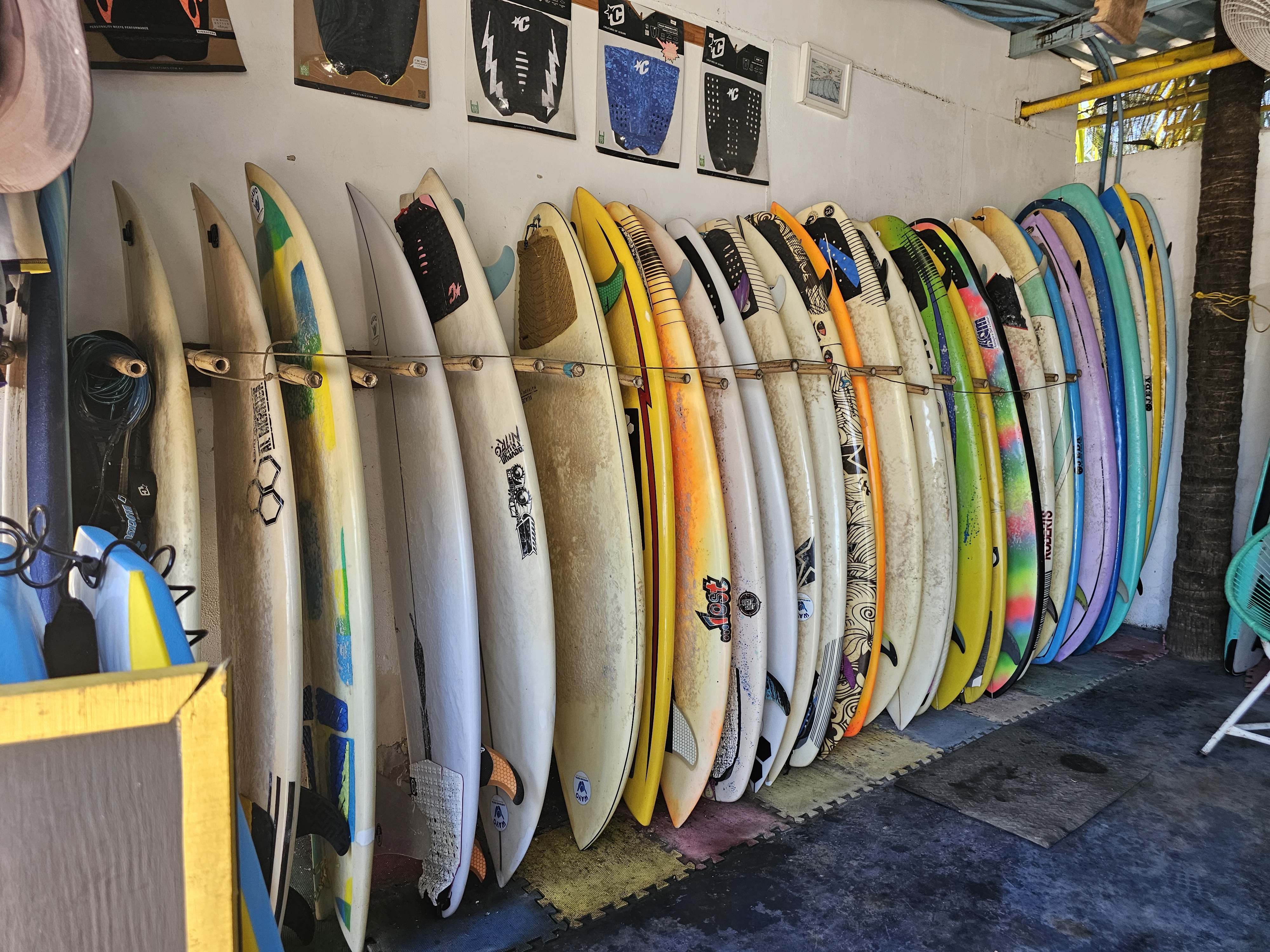 Short boards and fun boards